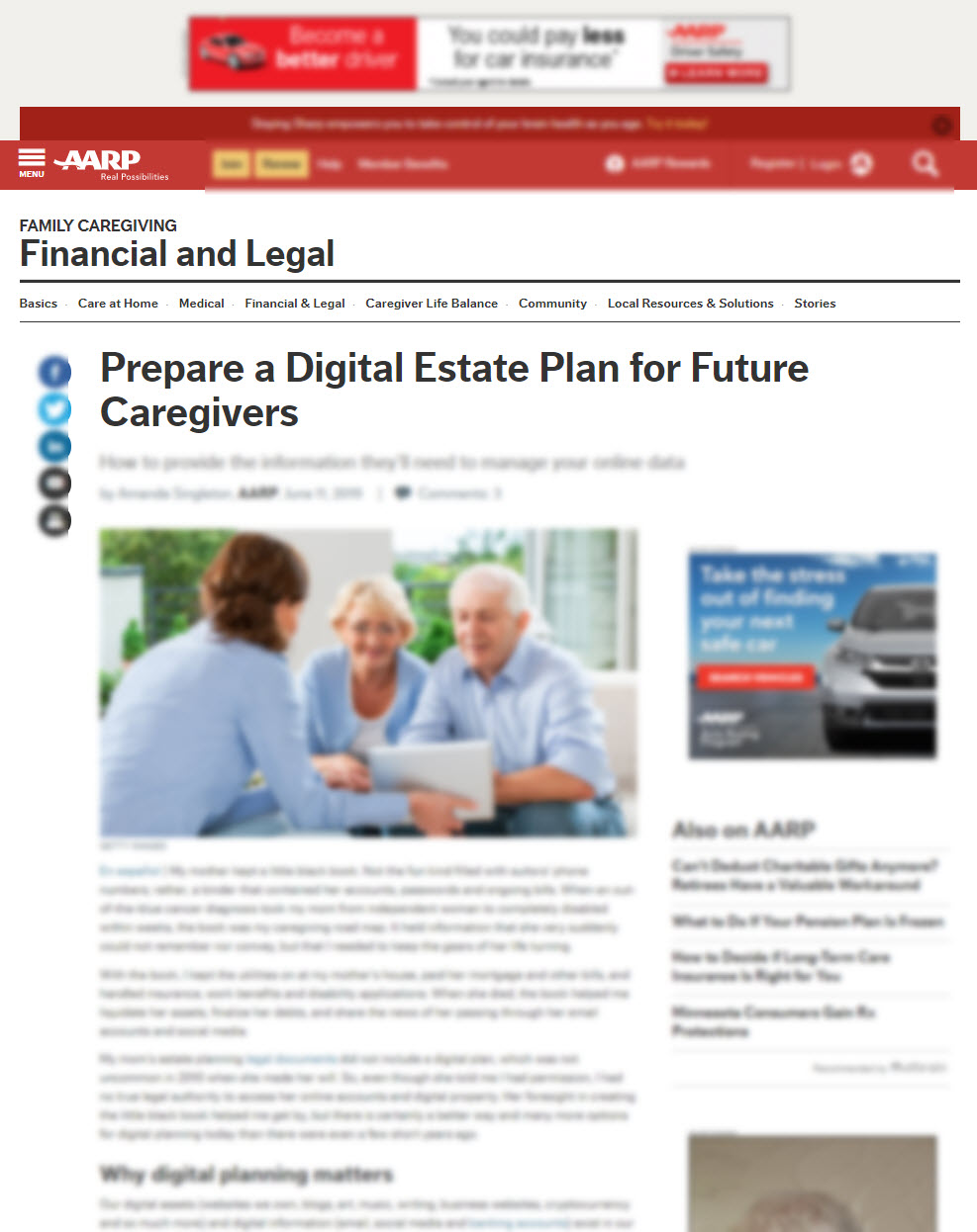 Prepare a Digital Estate Plan for Future Caregivers