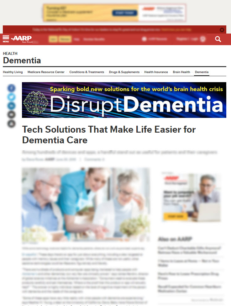 Tech Solutions That Make Life Easier for Dementia Care