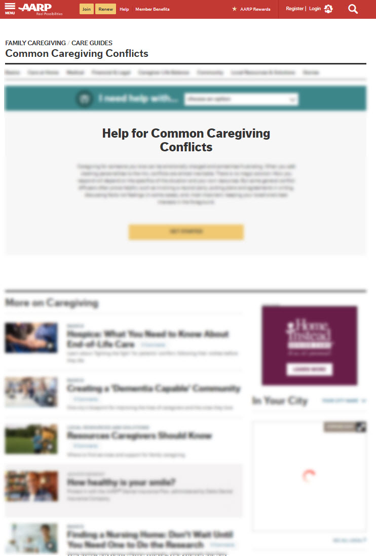 Common Caregiving Conflicts