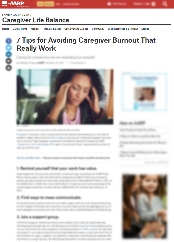 7 Tips for Avoiding Caregiver Burnout That Really Work