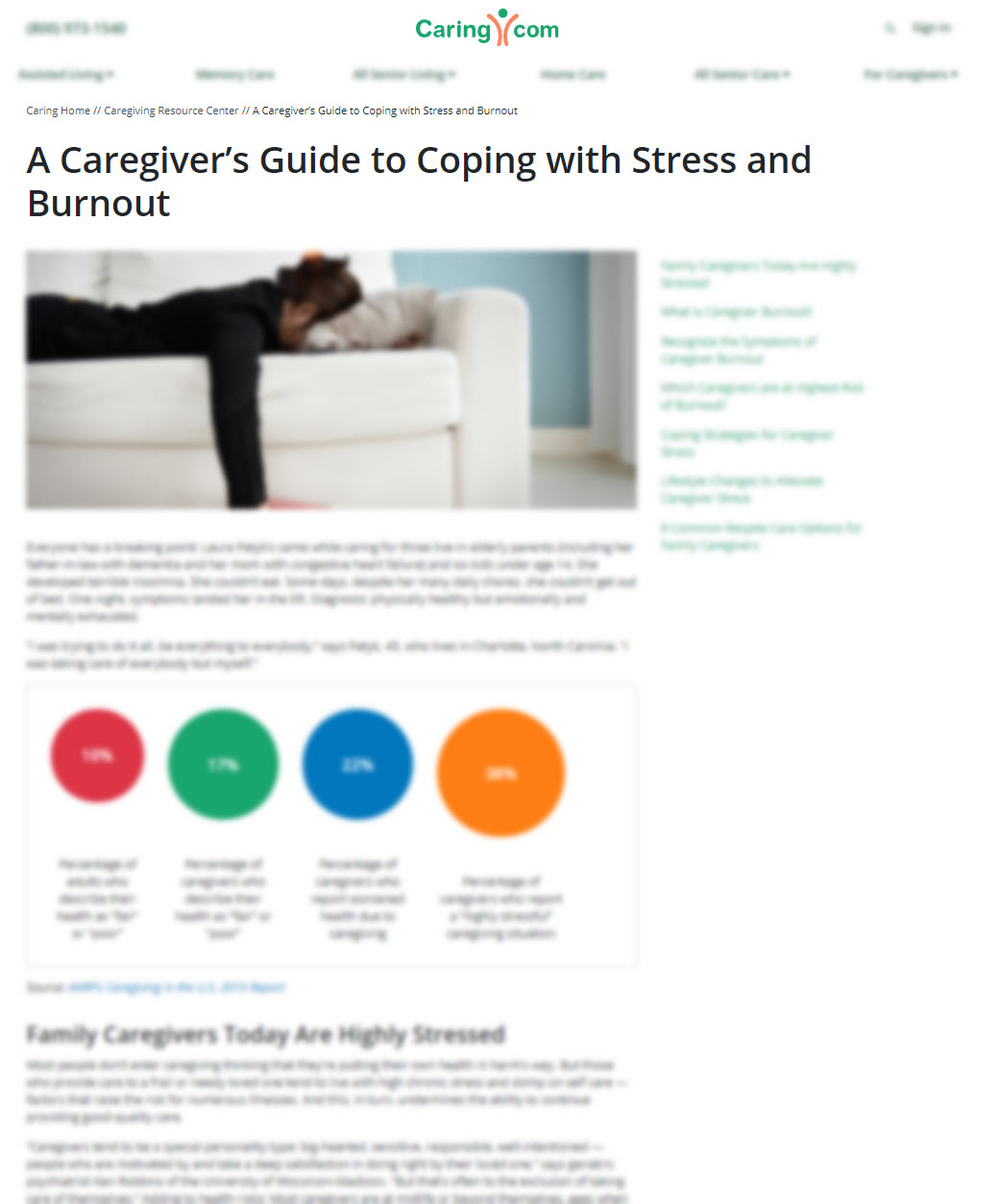 A Caregiver’s Guide to Coping with Stress and Burnout